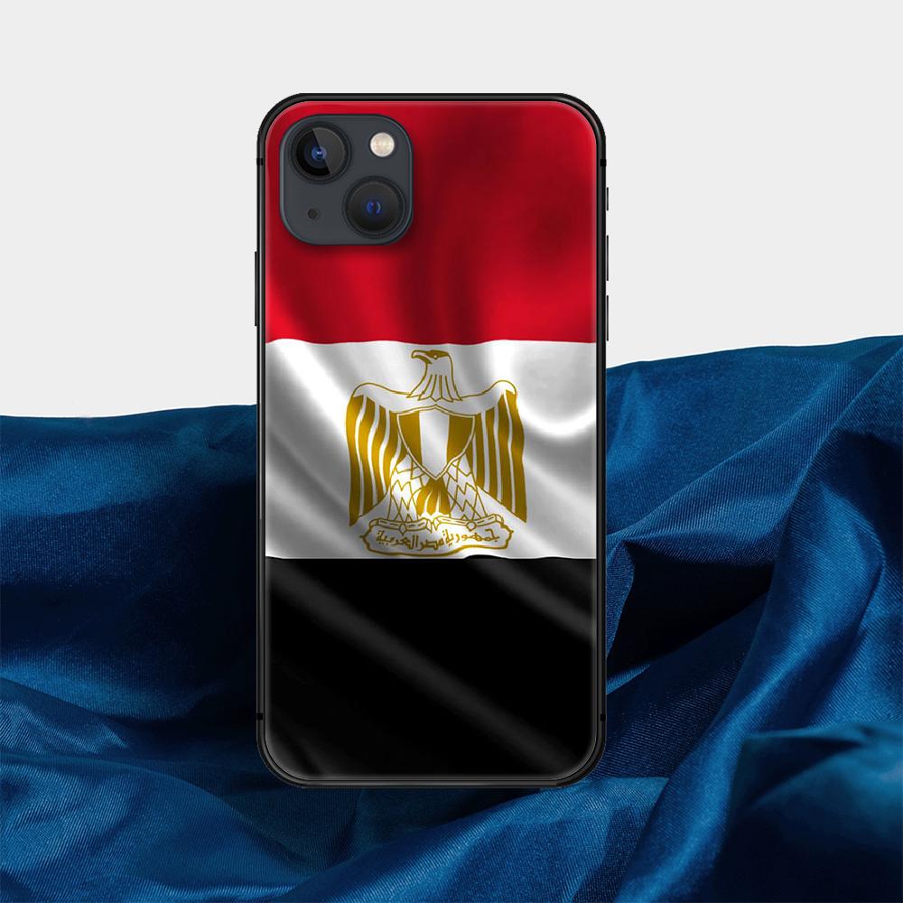 Egypt Flag Phone Case For iPhone Samsung Galaxy Redmi Xiaomi Oppo OnePlus Note S A 7 8 9 10 11 12 13 14 20 21 22 23 53 54 Pro Max Plus Ultra TPU Soft