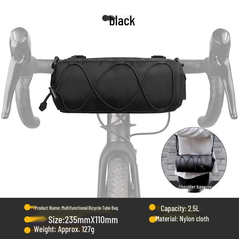 Waterproof Front Handlebar Storage Bag for Mountain or Road Bike Default Size