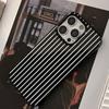 Personalizowane Etui na iPhone16 w Paski Pionowe Etui Ochronne na iPhone 13 15pro Silikonowe Max Odpowiednie dla 11 Modne 12