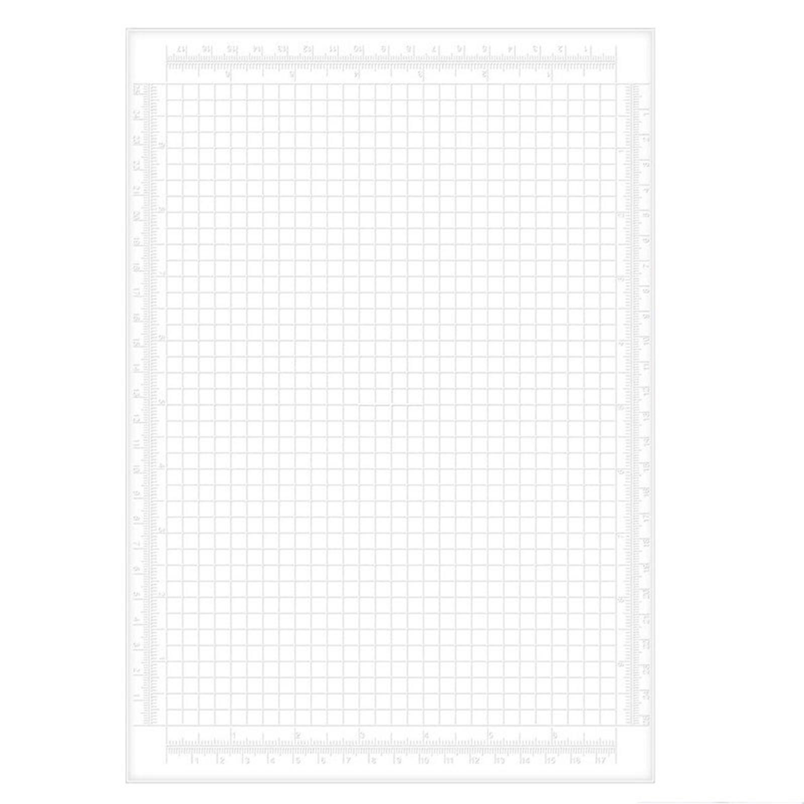 

Fixed Pad Can Be Reused As A Multi-purpose DIY Handmade Template Stamping Tool And - Pad. One Size белый