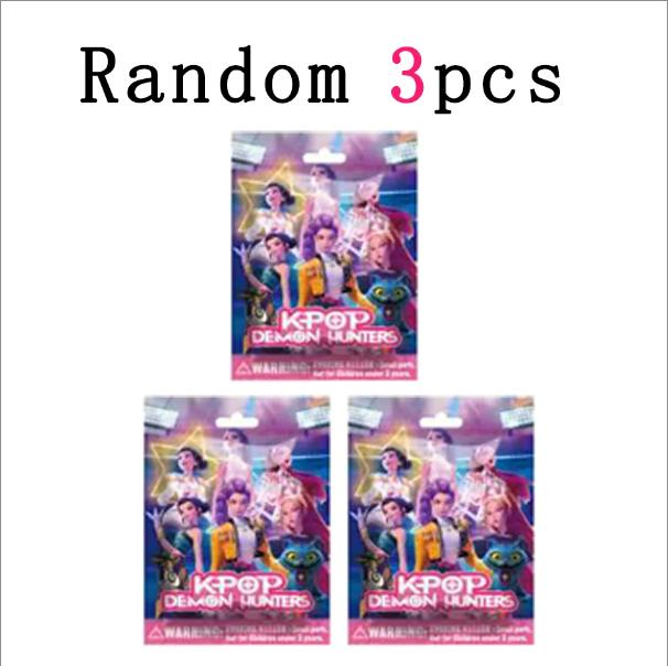 TOPTOY Kpop Demon Hunters Action Figure Toy Derpys Tiger Rumi Mira Zoey Sussy Figurine Doll For Fans Christmas gifts