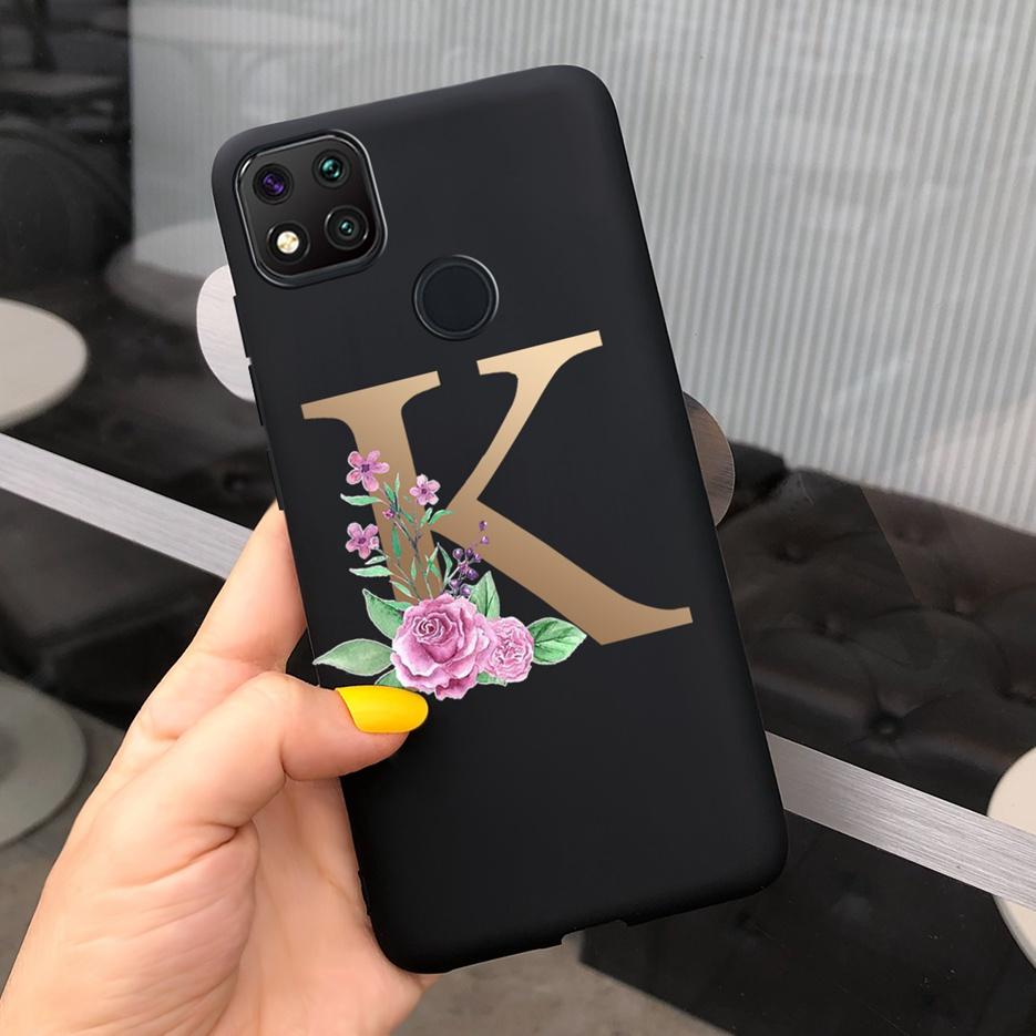 

Luxury Letters Case For Xiaomi Redmi 9C 9 C NFC Case Shockproof Bumper Soft Phone Case For Redmi 9 9c 9a Redmi9A 9C 9 Back Cover Redmi 9C