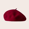 Autumn & Winter Wool Beret: Thick, Fashionable, Versatile & Warm