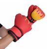 Leather Fighting Kickboxing Mitts Boxing Gloves Sparring Glove Boxing Training Glove Flame Gloves