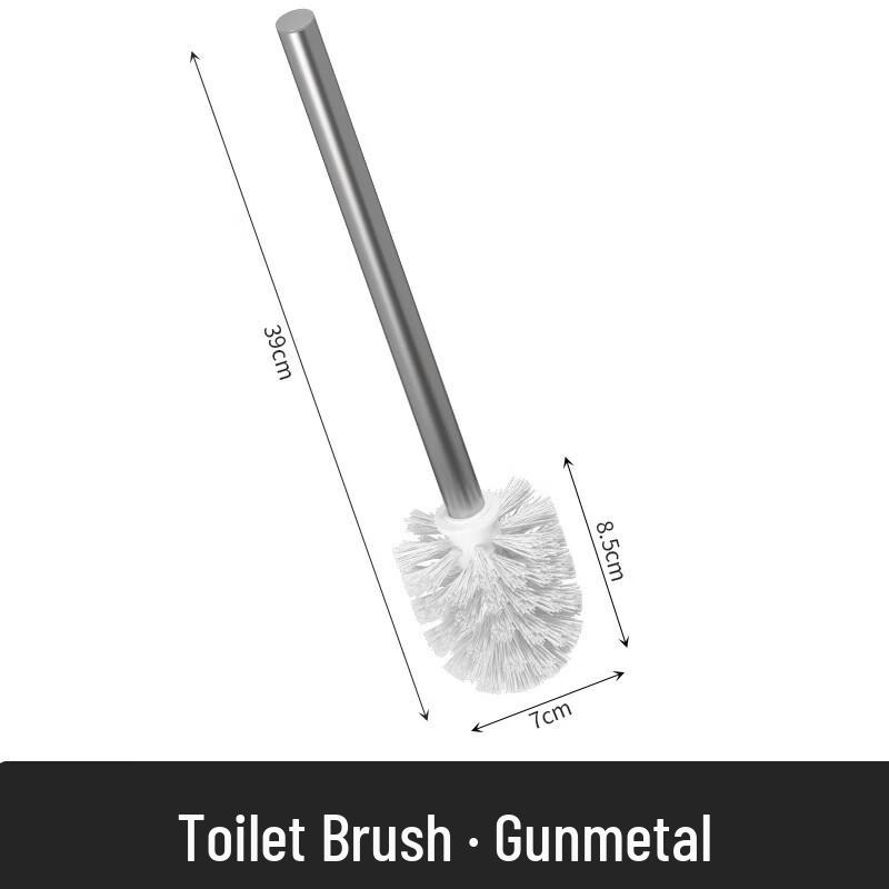 LIEI Wall-Mounted Draining Toilet Brush Holder