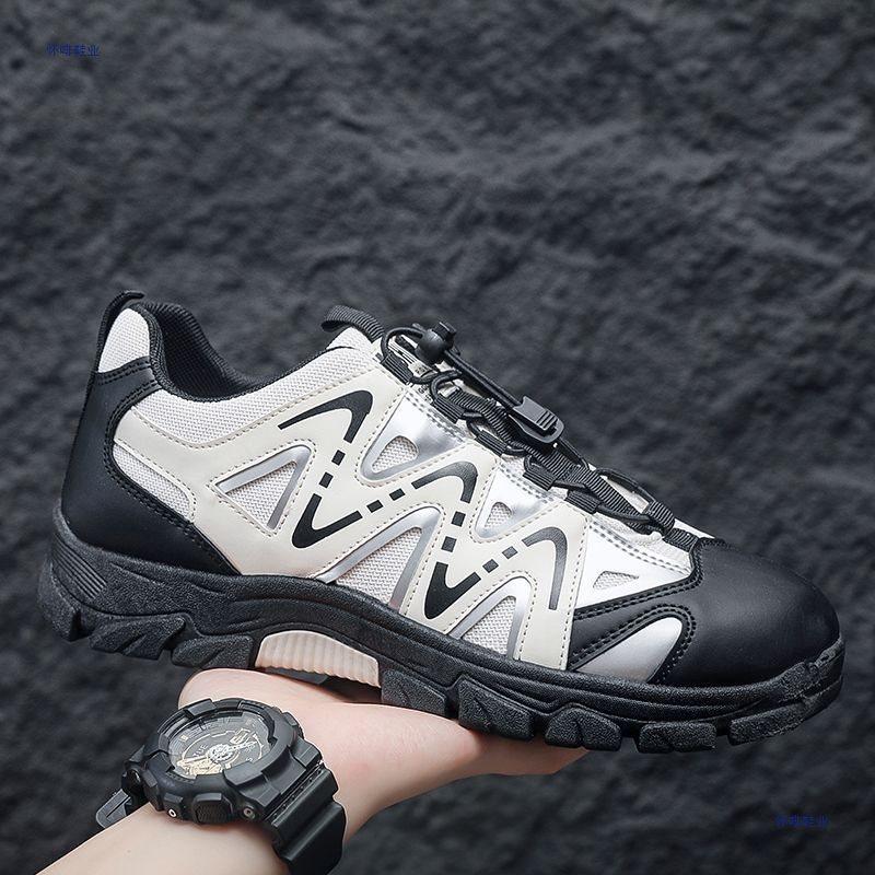 Large Size 47 Men's Shoes 48 Hiking Shoes Autumn 2025 New Outdoor Casual Shoes Ugly and Breathable Dad Trendy Shoes Wear-resistant