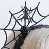 Cosplay Headband Halloween Headband Headpiece Gothic Black Crown Novelty Halloween Mask  Men