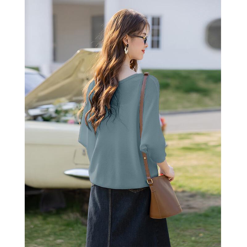 Mocana Women's Urban Casual 3/4 Sleeve Knit Top MKNJD3632