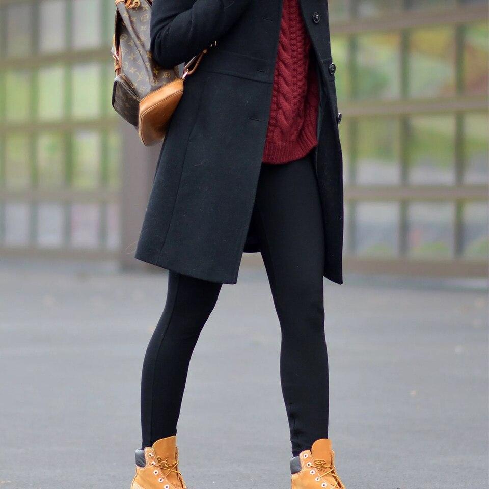 Buy Knitted Thick Warm Leggings Autumn 