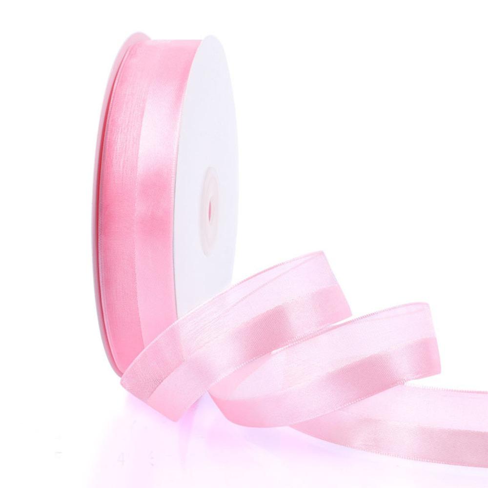 DIY Gift Wrapping Solid Satin Ribbons Bridal Bouquets Handmade Bows Single Face Ribbons Shiny Cake Packaging Bouquet Ribbons
