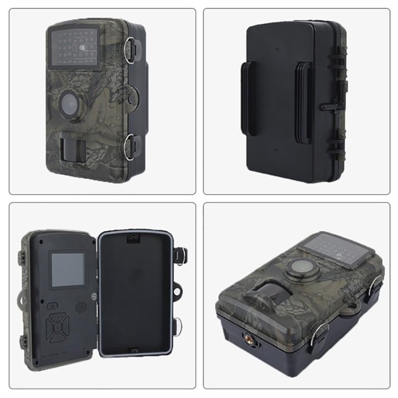 HD 1080P Hunting Trail Camera Wildlife Scouting Infrared Night Vision IP66 Waterproof HD Infrared Tracking Field Detection Camera Outdoor Camcorder