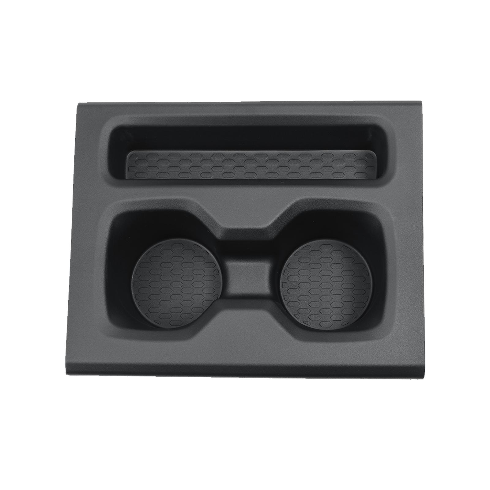 for Chevy Chevrolet Silverado EV 2025 2026 Central Console Water Cup Holder Car Interior Accessories Drinks Holder Storage Box