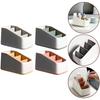 TV Remote Control Holder Organizer Box with 4 Grids Desktop Tidy Solution
