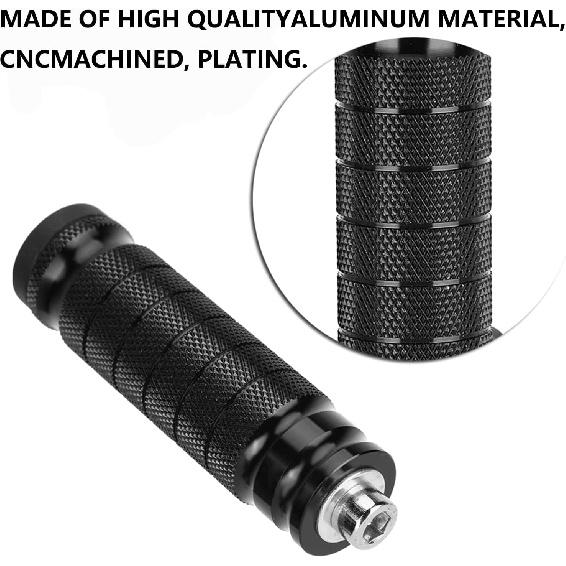 Universal 8Mm Foot Pegs CNC Aluminum Tall Bolts Motorcycle Rearsets Footrest Footpegs Compatible With YAMAHA Honda Suzuki Kawasaki Ducati Aprilia