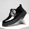 Fashion Hot Sale Casual Leather Shoes for Men Lace Up Oxford Footwear Outdoor Office Mens Formal Dress Shoes Elegantes Business Sneakers