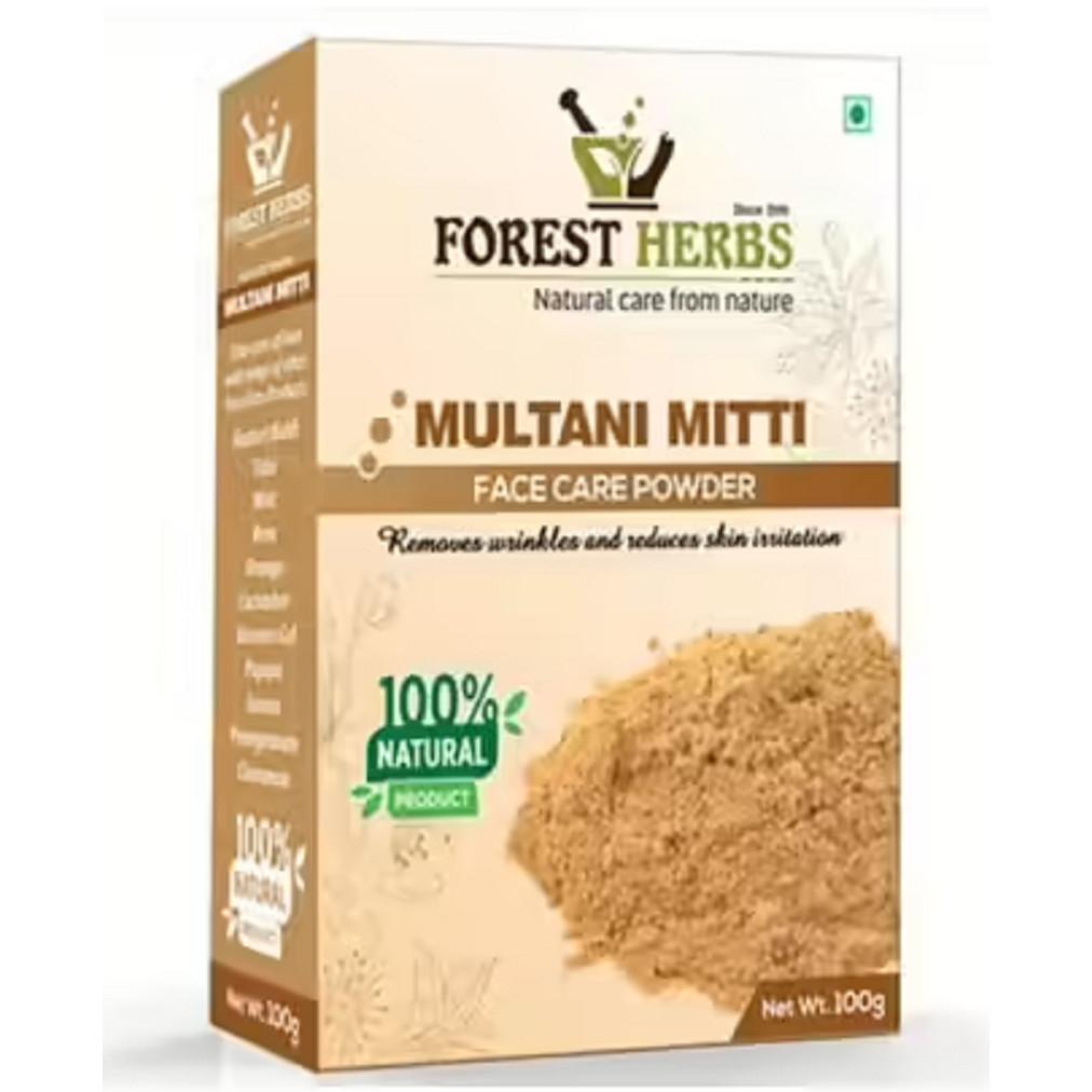 @ Forest Herbs Natural Care From Nature Multani Mitti Powder 100gm UK24 50%OFF