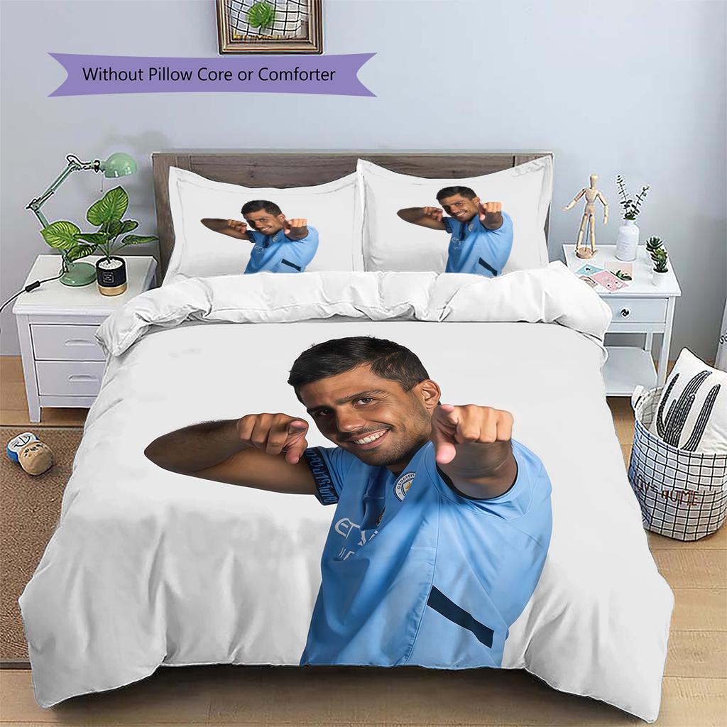 Rodri Pattern Bedding Home Decoration Birthday Gift (1 * Duvet Cover + 2 * Pillowcase, Without Core)