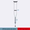 Adjustable Aluminum Alloy Crutches for Elderly and Disabled - Single/Double Options for Outdoor Use