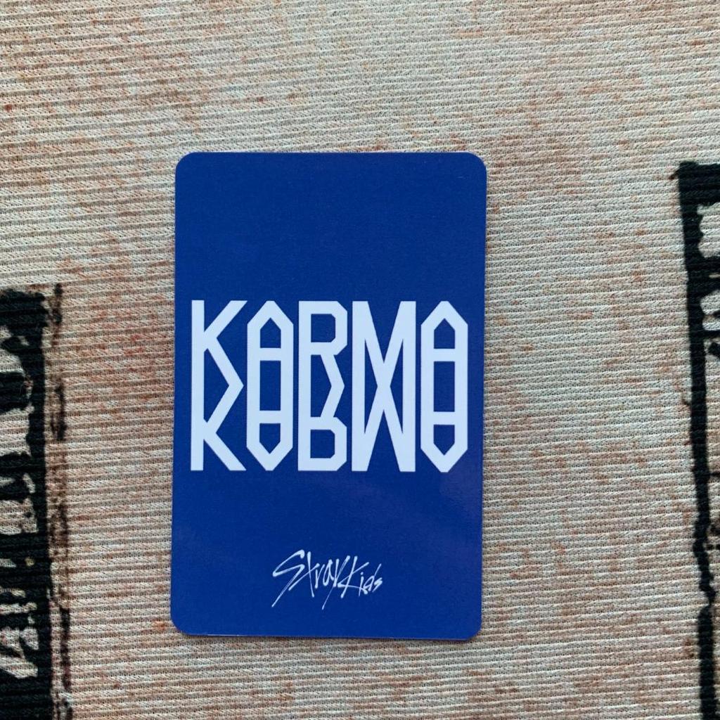 [USED] StrayKids USA KARMA TARGET Changbin Bonus Trading Card