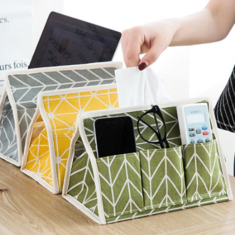 Pastoral Wind Baumwolle Lagerung Tissue Box Tissue Halter Desktop Schutt Tissue Abdeckung Wohnzimmer