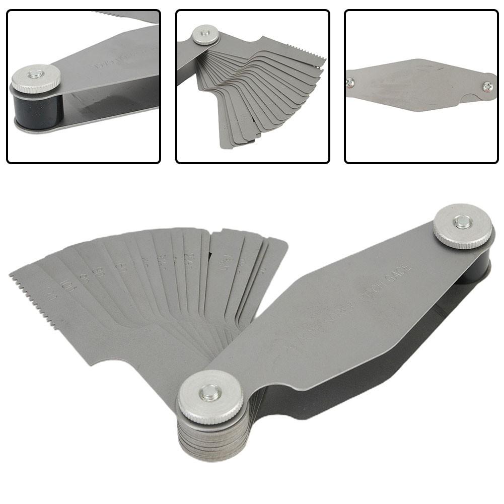 16 Blade ACME Pitch Gauge 29 Degree Angle Thread 1n - 12n