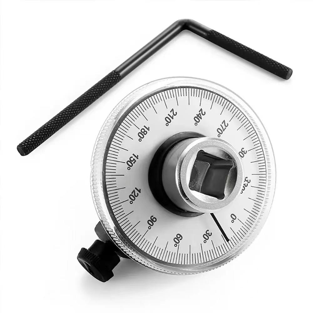 Torque Wrench Torquemeter Dial Hand Tool Auto Service Equipment Garage Calibrated In Degrees Automotive Tools Car Repairing