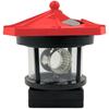 Automatic Solar Lighthouse Garden Light 360 Degree Rotating Lamp Plastic Outdoor Yard Decoration Easy Installation