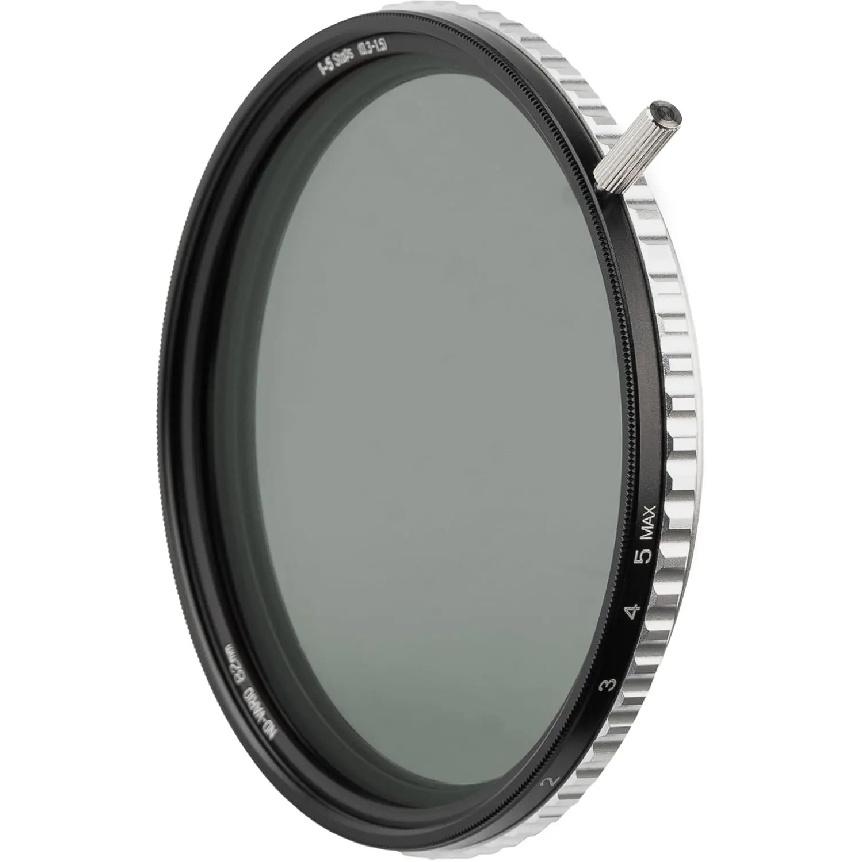 NiSi Swift True Color ND-Vario 67/72/77mm 1-5 Stops (ND2-ND32) Variable ND Filter Waterproof Nano Coating Optical Glass W Case