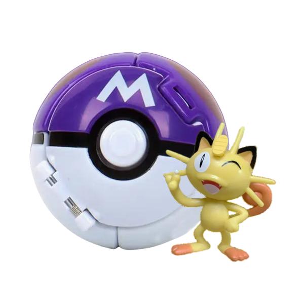 Figure Pokeball Anime Figurines Cartoons Pikachu Charizard Squirtle Pocket Monster Pet Anime Action Model Toy Kids Gift