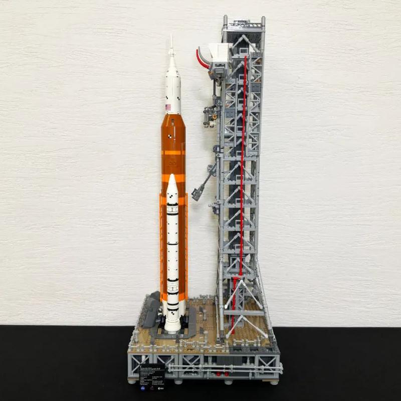 Creativity Space Launch System Building Blocks Bricks Assembling Model Fit Toys for Children Christmas Gift Set