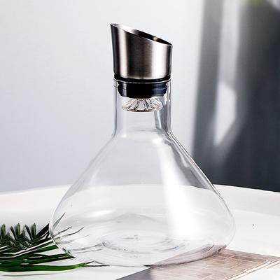 Glass Red Wine Quick Decanter Household Wine Dispenser Pot Iceberg Decanter