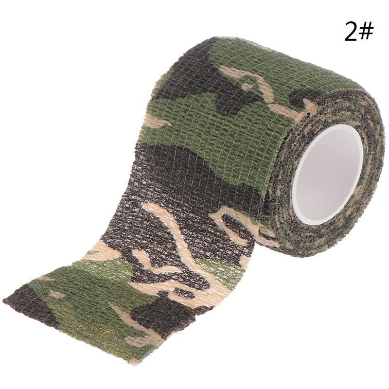 1Pc Outdoor Camouflage Gun Jakt Vanntett Camping Camouflage Usynlig duct Tape