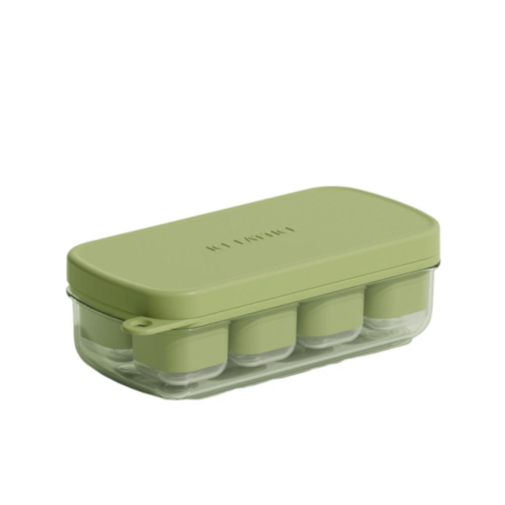 

Силиконовый лоток для льда Easy-Press - форма для быстрой заморозки пищевых продуктов для домашней кухни и использования на открытом воздухе Идеальный кухонный аксессуар