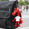 Creative Simulation Horse Doll Cute Zodiac Pony Figurine Plush Dark Horse Keychain  Birthday Gift