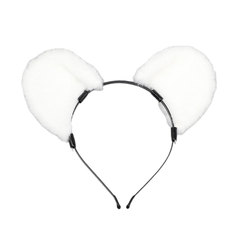 Cartoon Ear Headband for Halloween KC Maid Hairhoop RolePlaying Props Hairband Costume Accessories Cosplay Headpiece