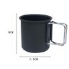 300ML Camping Mug Cup Tourist Tableware Picnic Utensils Outdoor Kitchen Equipment Travel Cooking Set Cookware Hiking