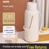 Large Capacity Glass Thermos Bottle with New Insulation Liner - Ideal for Dorms and Home Use