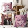 1pc Krul Tepes Anime Pillow Case Fashion Square Pillowcase Bedroom Sofa Room Ins Decoration Leisure