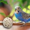 18 Pcs A03F- Bird Bird Foraging Sola Atta Ball Chew Parrot Shred for Sharpening Claws Small Size Chewable Balls