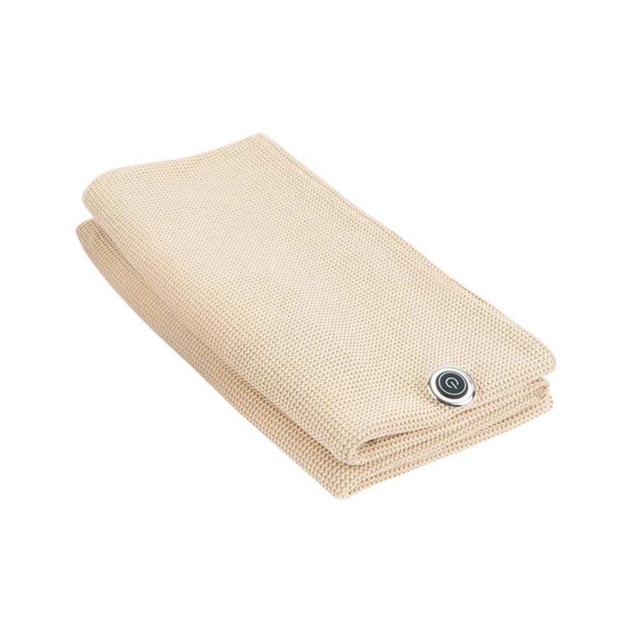 Portable Electric Heated Shawl Warmer Travel Blanket Washable Outdoor Small Home User without power bank