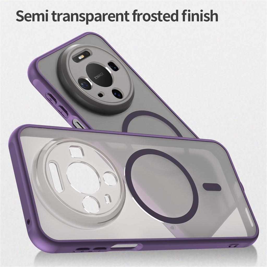 Applicable To Huawei Mate11 Protective Case Mate11Pro Mobile Phone Case Skin Feeling PC + TPU Anti-drop Matte Magnetic Suction