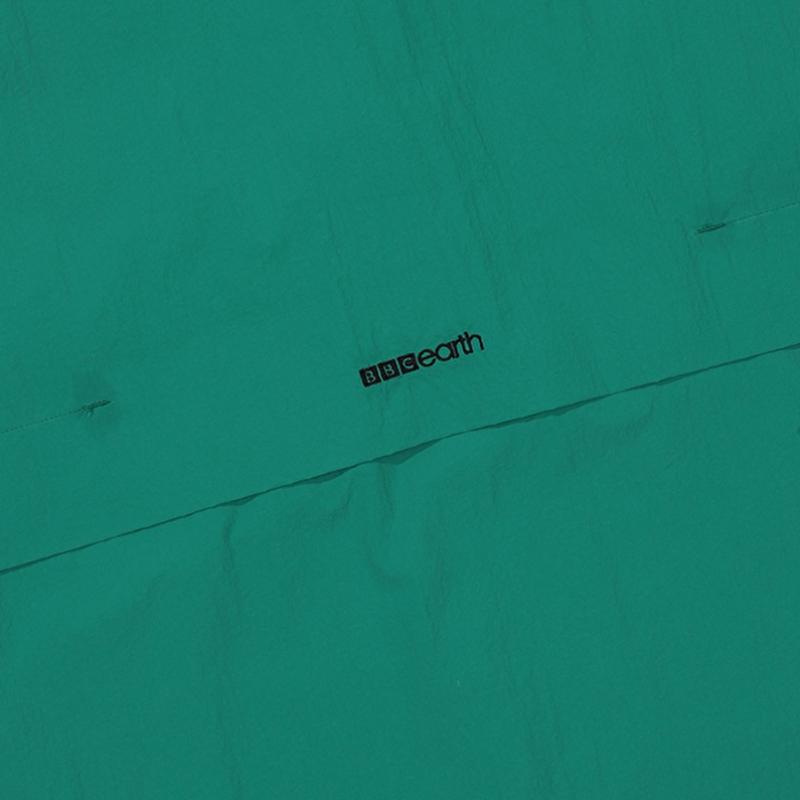 Patch Pocket Short Sleeve Anorak  Green  [23ss]