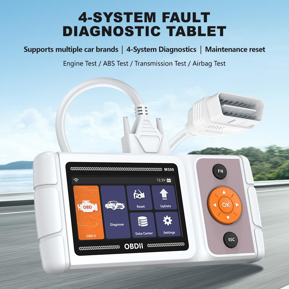 OBD2 Scanner ABS SRS Getriebe, Check Engine Code Reader für Autos, Diagnosescan-Tool mit SRS Airbag, Automobil-Diagnosewerkzeug mit Live-Daten
