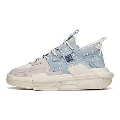 Badass 3.0 Slip Resistant Durable Low Top Skate Shoes Men Skate Shoes Gray Blue 112218084-7