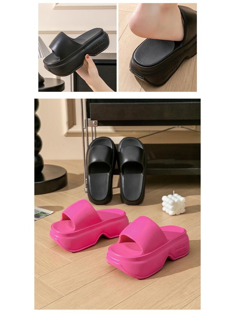 Women's Summer Thick-Soled Height-Increasing Non-Slip Outdoor Sandals for Bathing