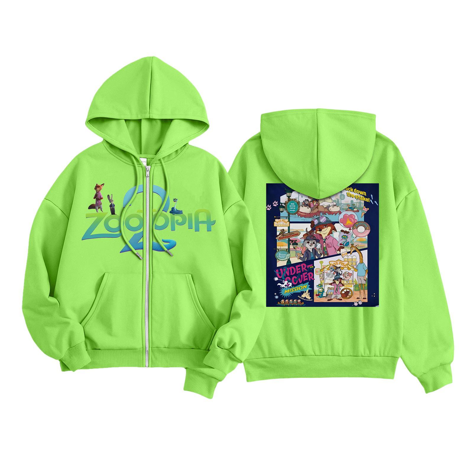 

Детская повседневная модная куртка с капюшоном на молнии с длинными рукавами и принтом 140