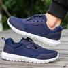 Sneaker Shoes Men Mesh Comfortable Running Outdoor Platform Tennis Casual Walking Lightweight Flat Jogging Shoes Tenis Men Shoes