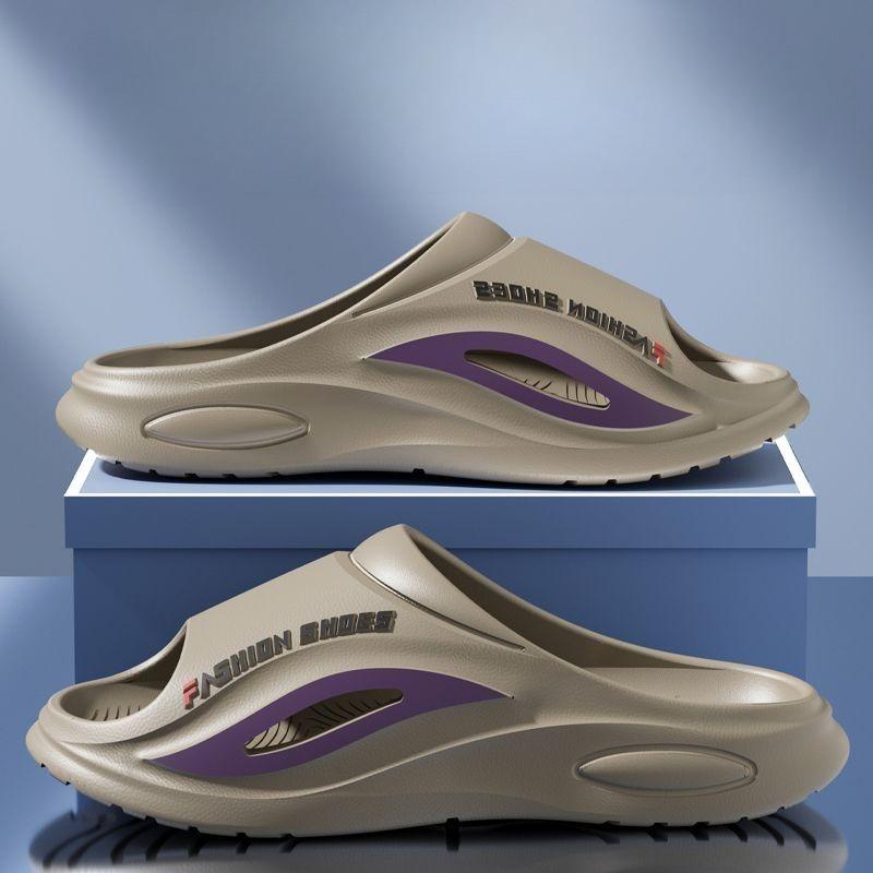 Summer Fashion Sandals and Slippers Men's Home Interior Simple Non-slip Bathroom Slippers