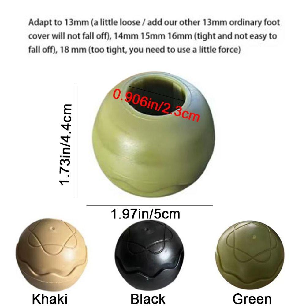 4 Stück Verschleißfeste Mondstuhl-Fußschoner Rutschfeste Stuhlfußabdeckungen für Outdoor-Camping