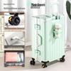Unisex Multifunktionaler Aluminiumrahmen Trolley Koffer